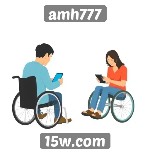 Acessibilidade e suporte em dispositivos móveis no amh777