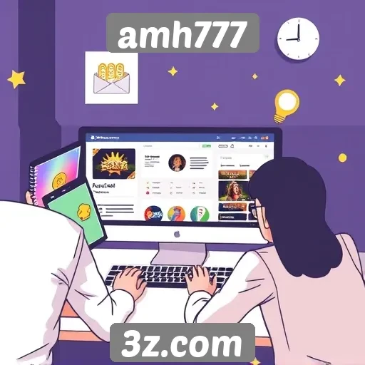 experiência do usuário no site amh777
